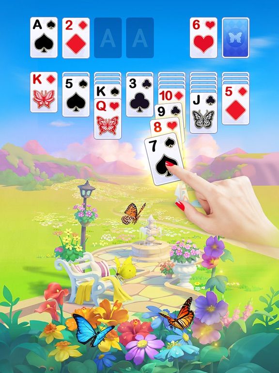 Solitaire Butterfly game screenshot