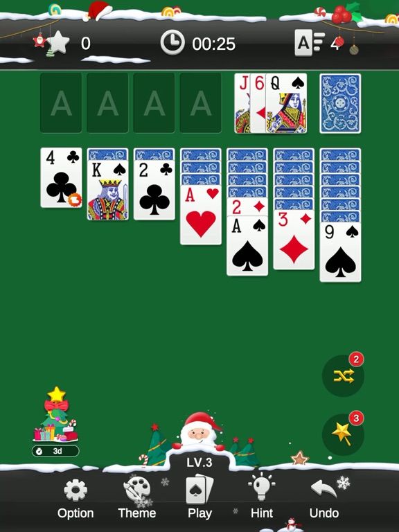 Solitaire Classic Game by Mint game screenshot