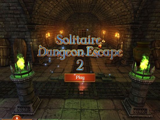Solitaire Dungeon Escape 2 game screenshot