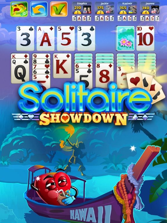 Solitaire Showdown game screenshot