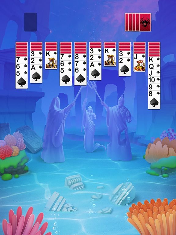 Solitaire Spider Fish App Screenshot