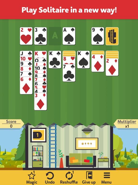 Solitaire Tower game screenshot