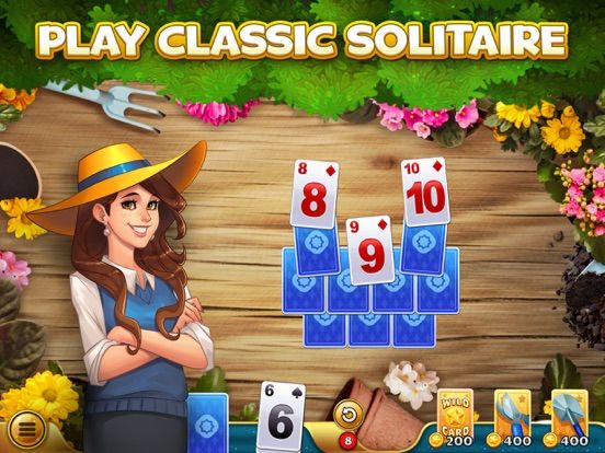 Solitales: Gardening Solitaire App Screenshot
