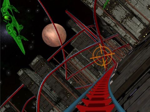 Space Coaster VR game screenshot