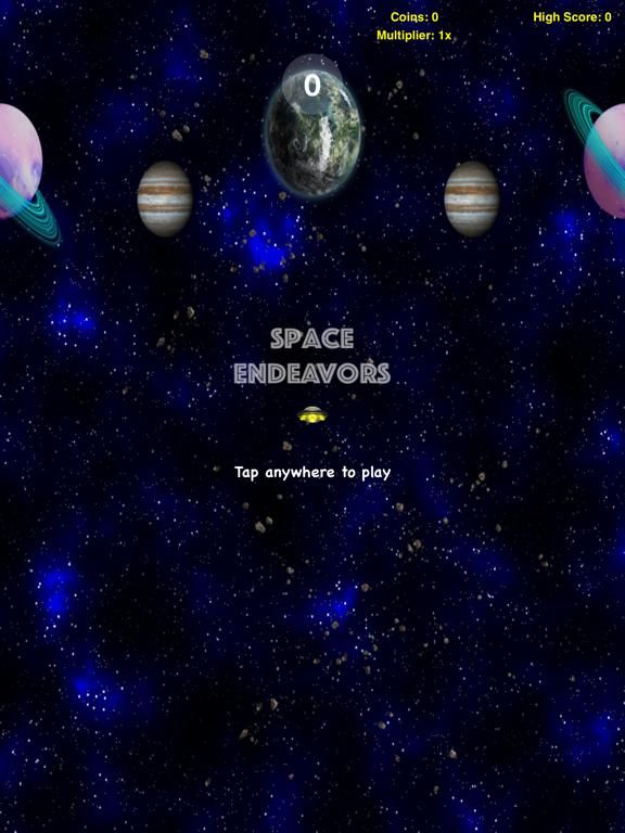 Space Endeavors App Screenshot