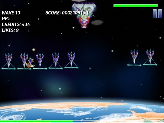 Space Force: Defender game screenshot