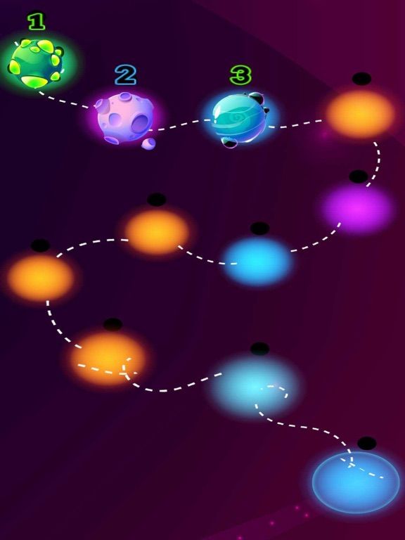 Space Galactic Jump App Screenshot
