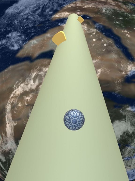 Space Shocking Ball App Screenshot