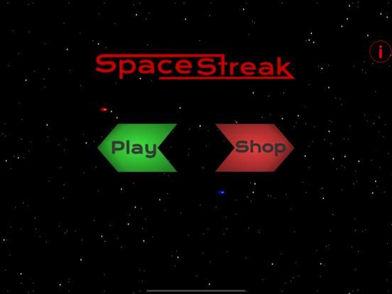 Space Streak App Screenshot