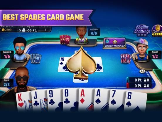 Spades Royale game screenshot