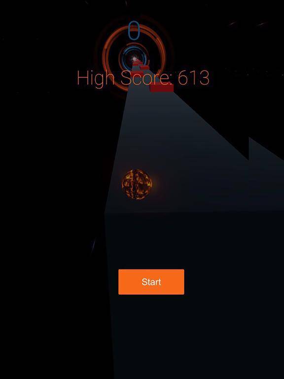 Speedy Burning Ball App Screenshot