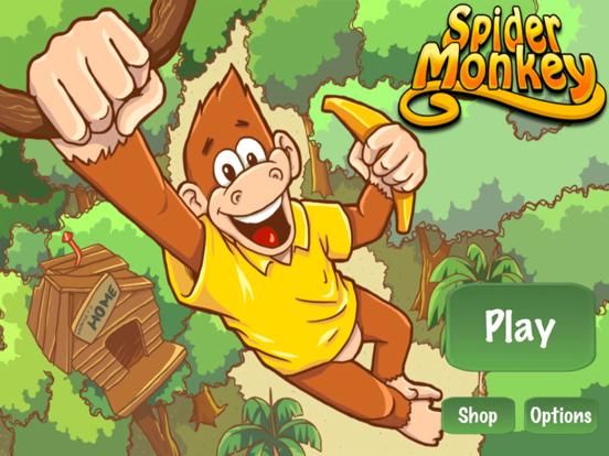 Spider Monkey Free Game by "Top Free Games" game screenshot