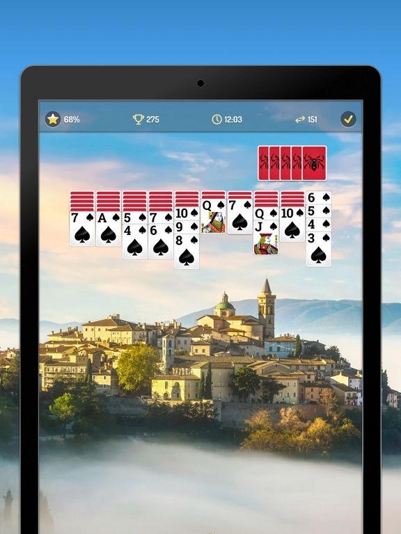 Spider Solitaire #1 Card Game game screenshot