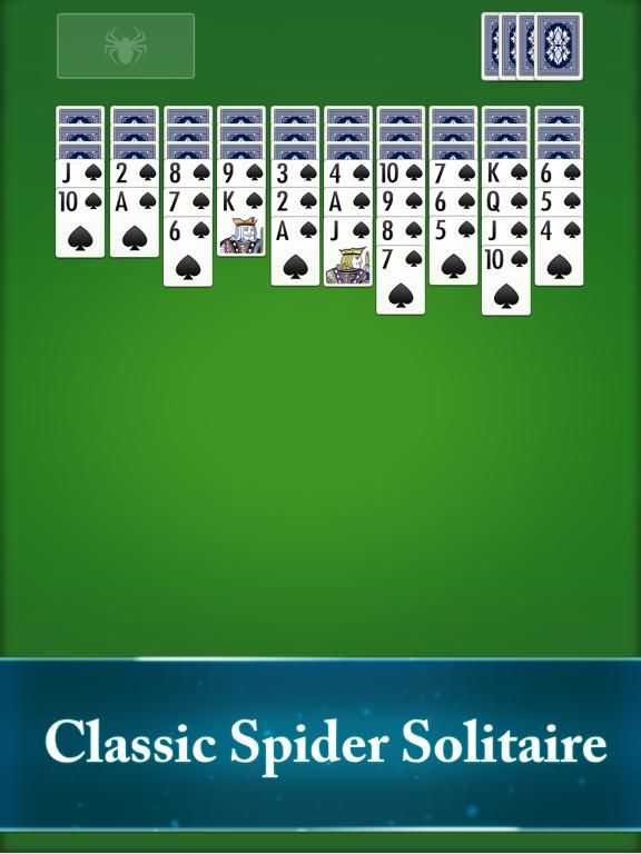 Spider Solitaire Free game screenshot