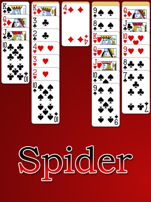 Spider Solitaire Now game screenshot