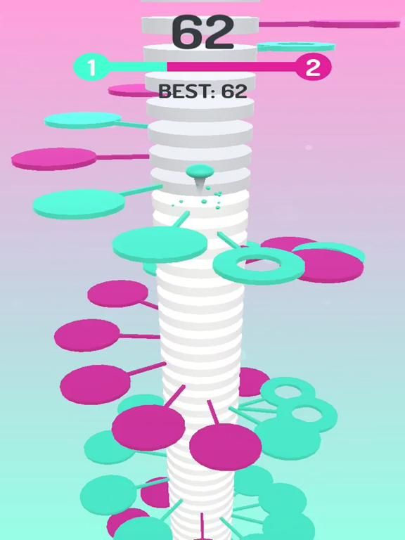 Spiral Bounce game screenshot