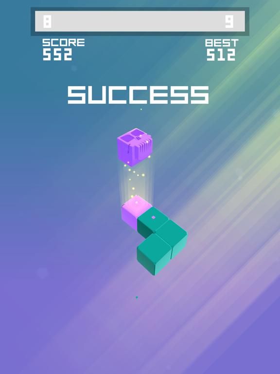 Splashy Cube: Color Run game screenshot