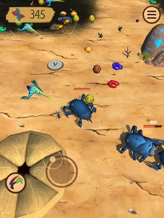 Spore Monsters.io Pitfall Crab game screenshot