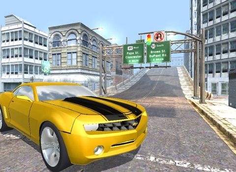 Sport Car Parking Simulation game screenshot