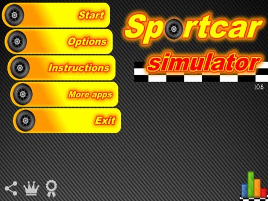 Sport Car Simulator (full) game screenshot