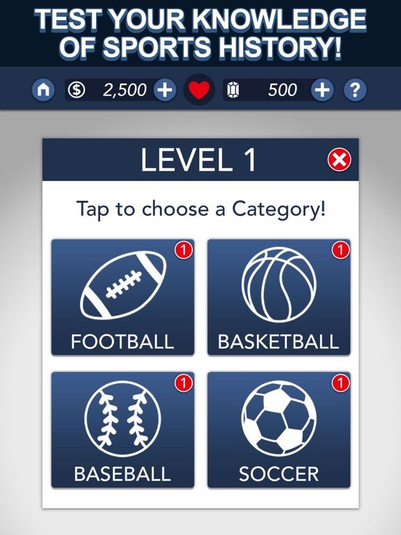 Sports Trivia Star: Sports App game screenshot