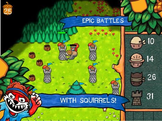 SquirrelWarz game screenshot