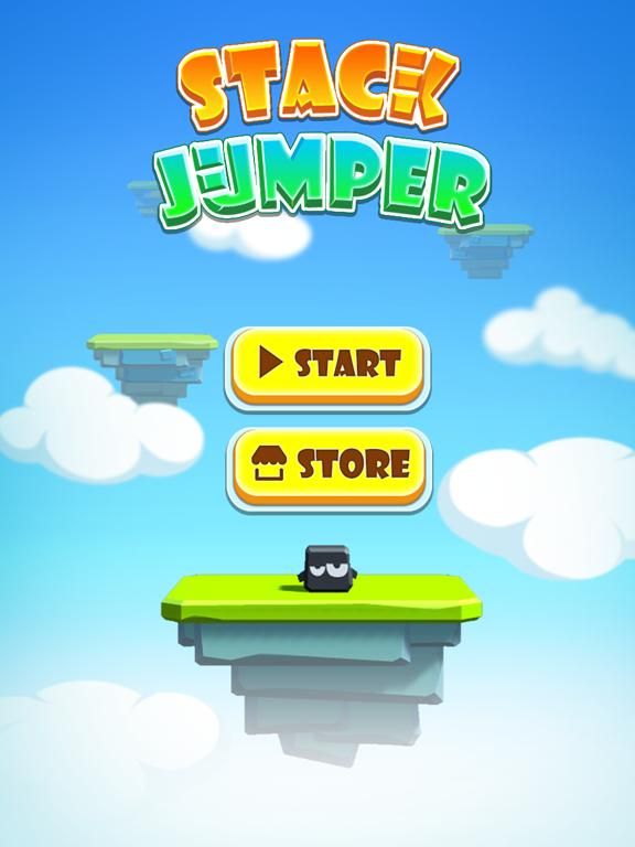 Stack Jumper game screenshot