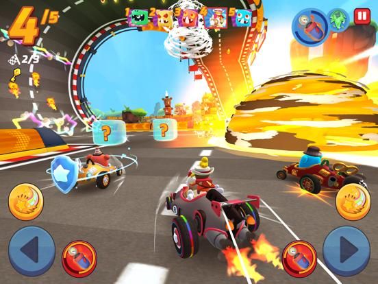 Starlit Kart Racing game screenshot