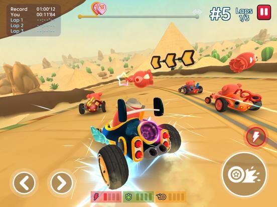 Starlit On Wheels: Super Kart App Screenshot