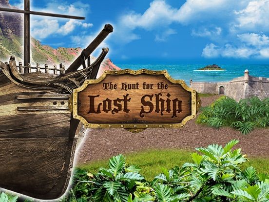 Start the Lost Ship App Screenshot
