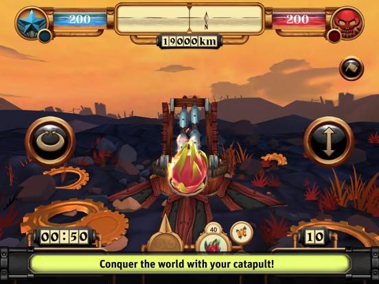 Steampumpkins: PvP Catapult game screenshot