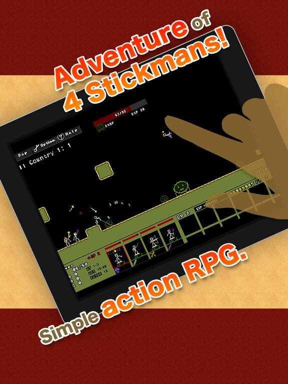 Stick Ranger game screenshot