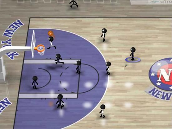 Stickman Basketball game screenshot