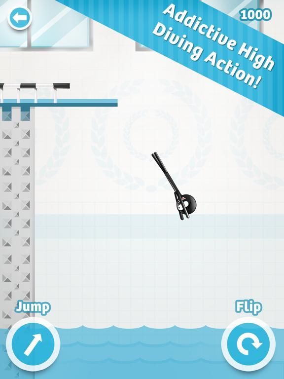 Stickman High Diving game screenshot