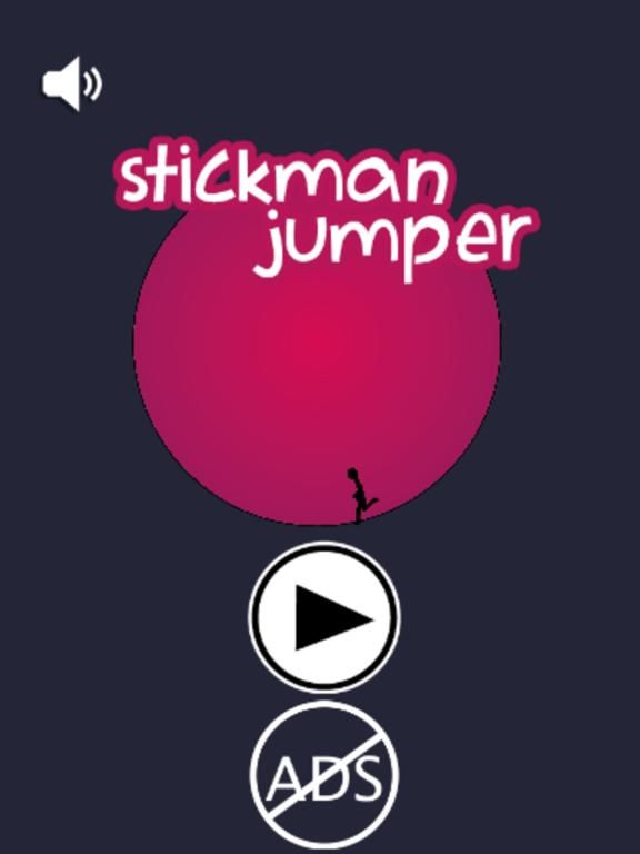 Stickman Jumper Classic game screenshot