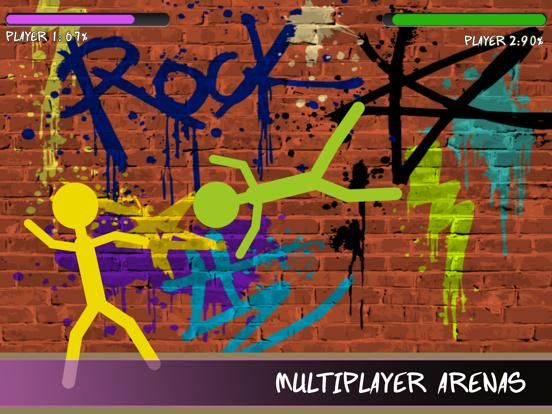 Stickman Street Fighting-Ragdoll Kungfu Warriors App Screenshot