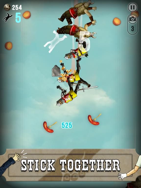 Sticky Bodies App Screenshot