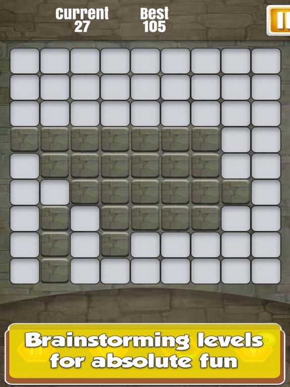 Stone Block Hide Puzzle App Screenshot