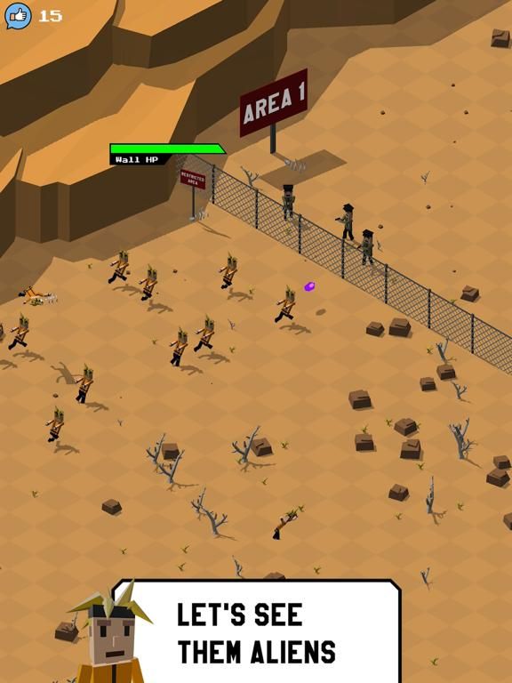 Storm Area 51 Raid game screenshot