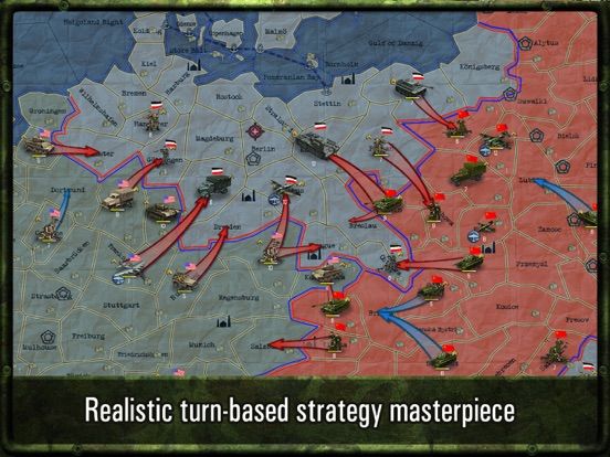 Strategy & Tactics: World War II game screenshot