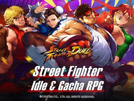 Street Fighter Duel game screenshot