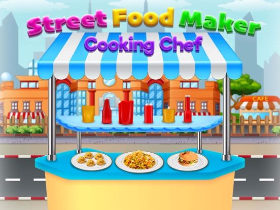 Street Food Maker Cooking Chef App Screenshot