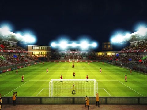 Striker Soccer Euro 2012 Lite game screenshot
