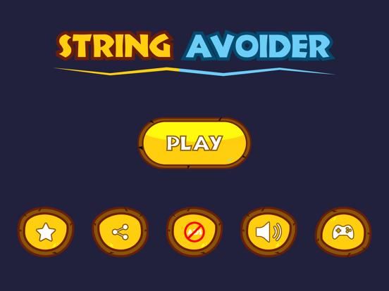 String Avoider game screenshot