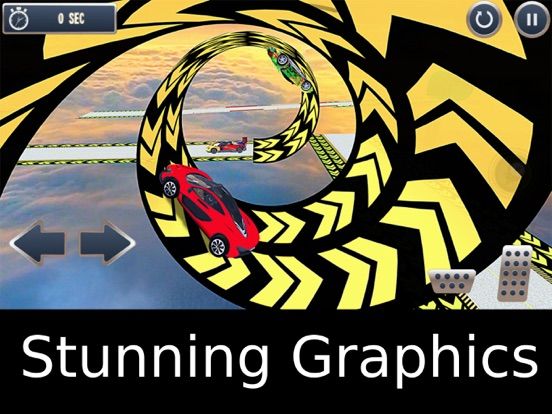 Stunt Car Racing Track game screenshot