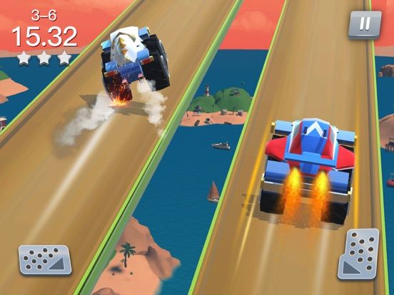 Stunt Racing Car game screenshot