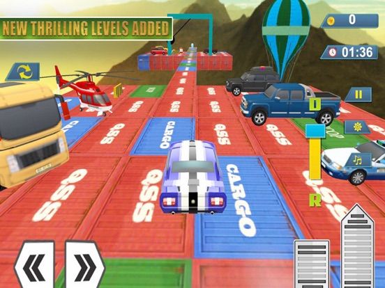 Stunts Car Drive: Safety Journ game screenshot
