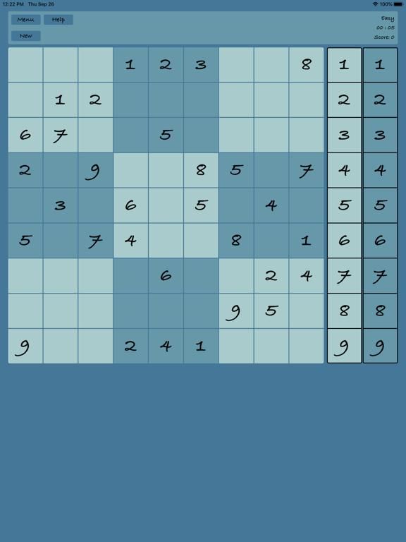 Sudoku Express game screenshot