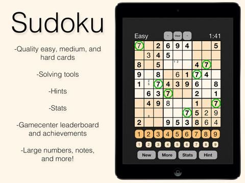 Sudoku Free plus game screenshot
