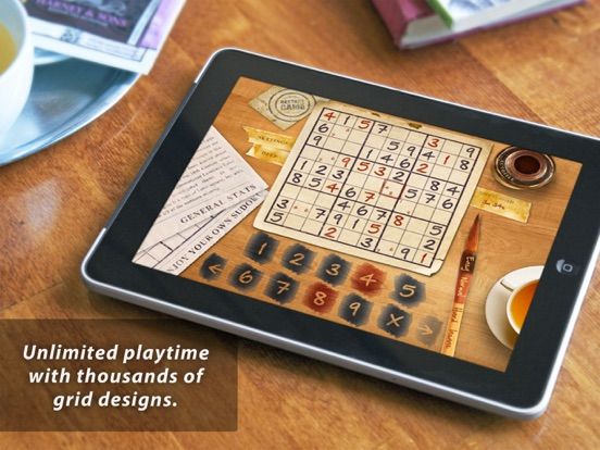 Sudoku HD for iPad game screenshot